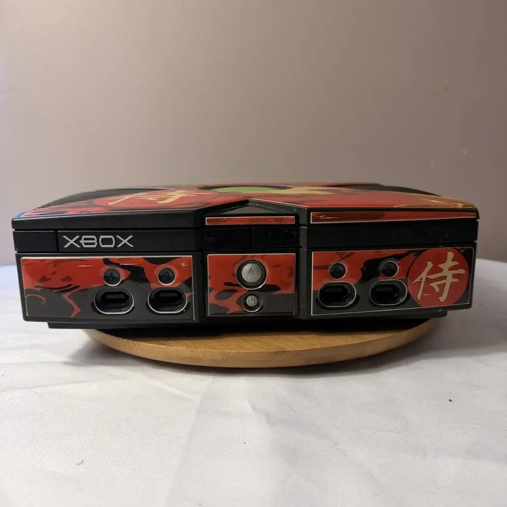 ORIGINAL XBOX CONSOLE Japanese kanji for samurai NO CONTROLLER TESTED